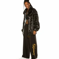 Grimey Chaqueta Bomber Chica Alienation Fur Fw19 Black Store