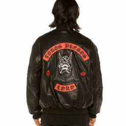 Grimey Chaqueta Bomber "Cecilio X Grmy" Pu Leather | Black - Fall 21 Flash Sale