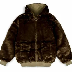 Grimey Chaqueta Bomber Lost Boys Reversible Fur - Brown | Winter 22 Sale