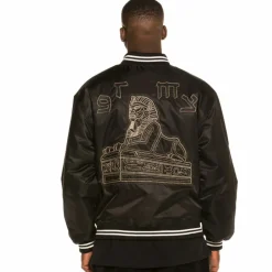 Grimey Chaqueta Call Of Yore Reversible Satin Jacket Fw20 Black Discount