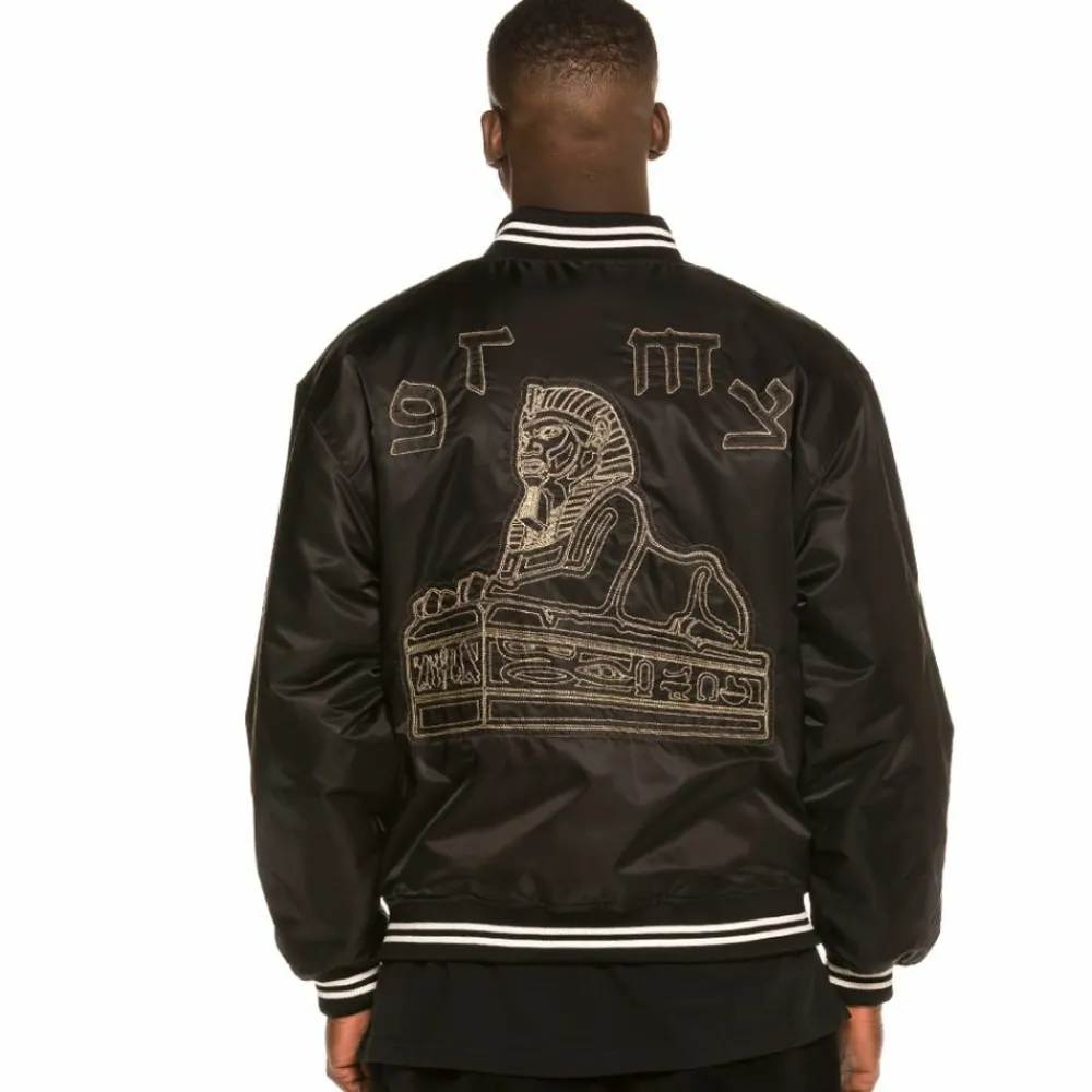 Grimey Chaqueta Call Of Yore Reversible Satin Jacket Fw20 Black Discount