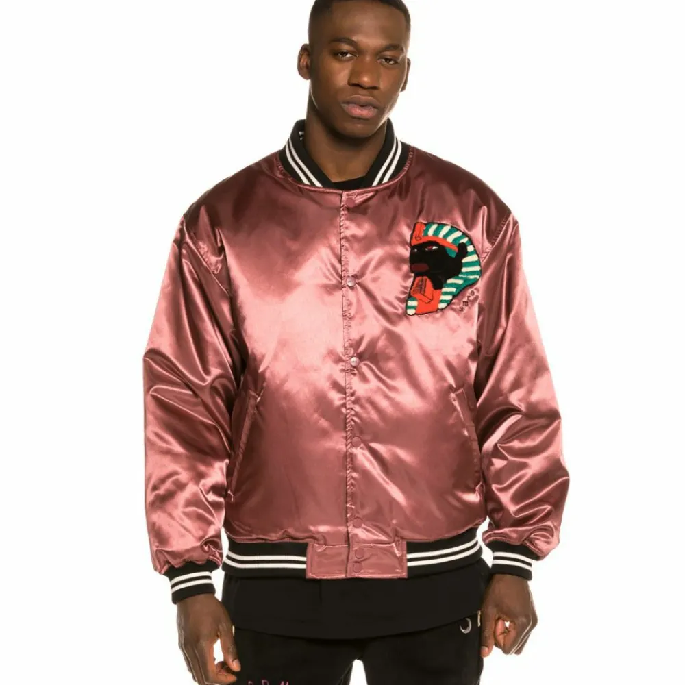 Grimey Chaqueta Call Of Yore Reversible Satin Jacket Fw20 Black Discount