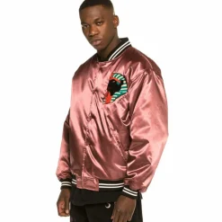 Grimey Chaqueta Call Of Yore Reversible Satin Jacket Fw20 Black Discount