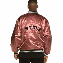 Grimey Chaqueta Call Of Yore Reversible Satin Jacket Fw20 Black Discount