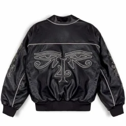 Grimey Chaqueta Fire Route Pu Leather - Black | Spring 23 Outlet