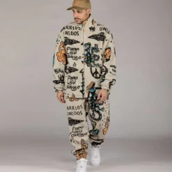 Grimey Chaqueta Lost Boys Sherpa - Cream | Winter 22 Outlet