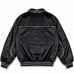 Grimey Chaqueta Madrid Pu Leather - Black | Fw23 Best Sale