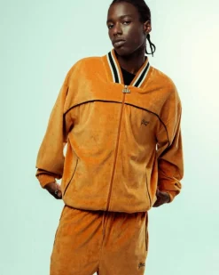 Grimey Chaqueta Madrid Velvet - Orange | Fw23 Best Sale