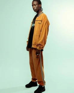 Grimey Chaqueta Madrid Velvet - Orange | Fw23 Best Sale