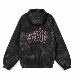 Grimey Chaqueta Melted Stone Tie And Dye Vintage - Black | Fw23 New