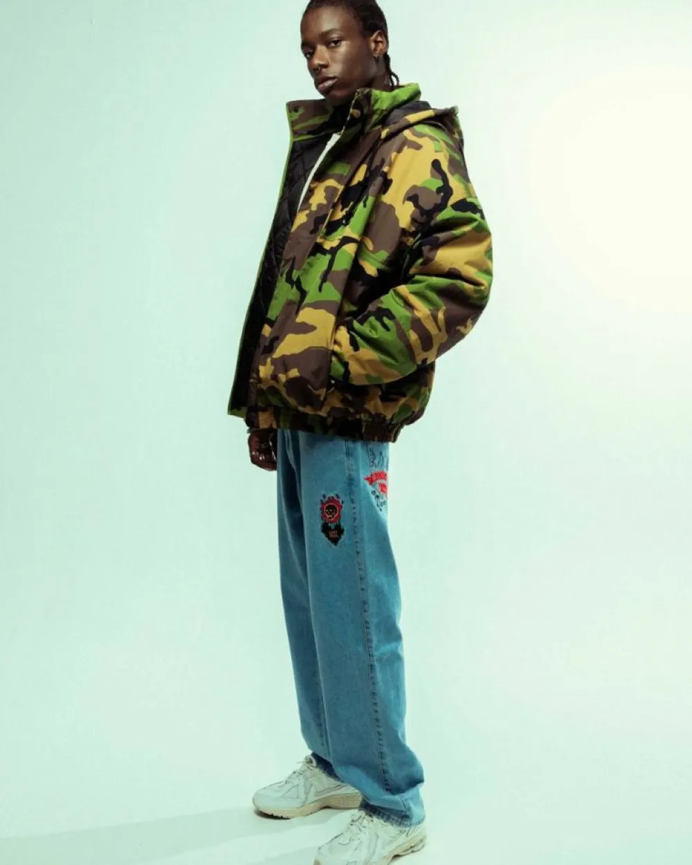 Grimey Chaqueta The Strait Talk All Over Print Camo Pullover - Camo | Fw23 Best