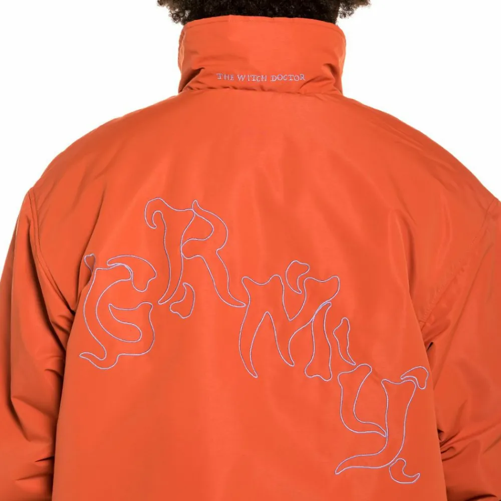 Grimey Chaqueta (Heavy Coach) "Jazz Thing" - Ochre | Fall 21 Shop