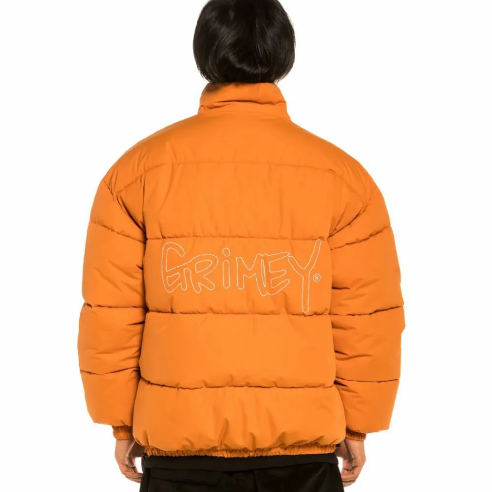 Grimey Chaqueta Puffy Reversible "Gem Cutting" - Brick/Camo | Fall 21 Shop