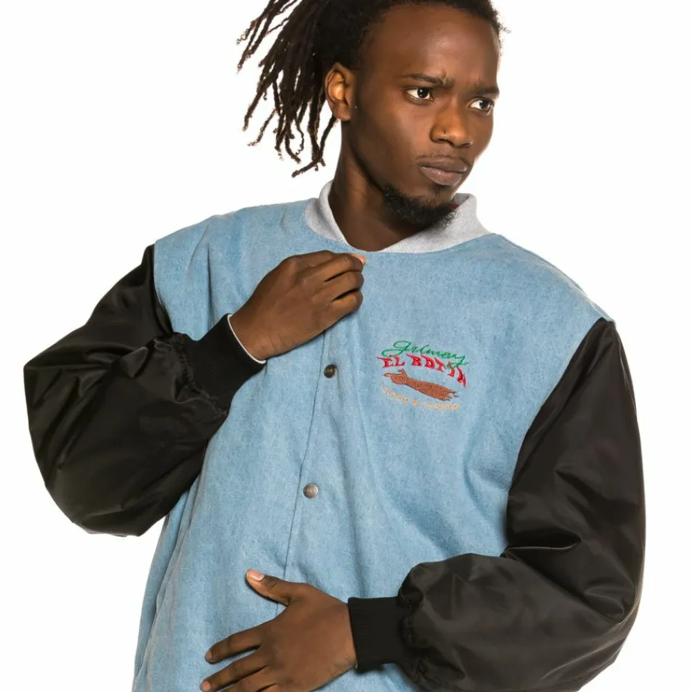 Grimey Chaqueta Satinada Reversible "The Loot" - White Ii | Spring 21 Shop