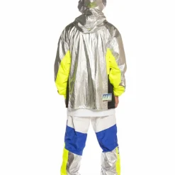 Grimey Chubasquero Planete Noire Fw19 Silver Best Sale