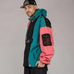 Grimey Chubasquero Snow Fox - Black | Winter 22 Sale
