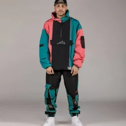 Grimey Chubasquero Snow Fox - Black | Winter 22 Sale