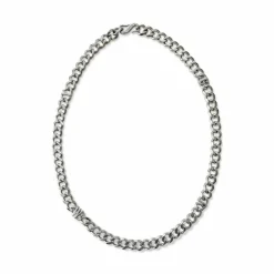 Grimey Colgante Back At You Cuban Link - Silver | Fw23 Cheap