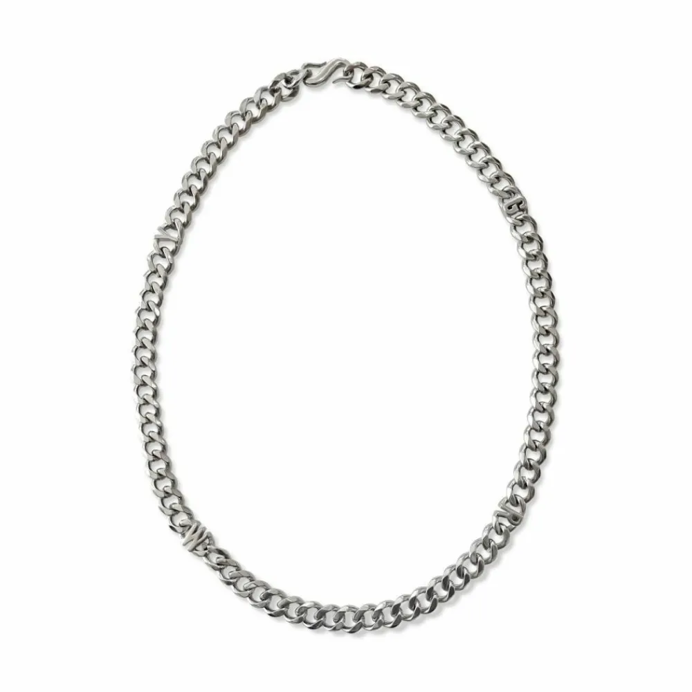 Grimey Colgante Back At You Cuban Link - Silver | Fw23 Cheap
