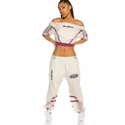 Grimey Crop Top Chica X Cherry Massia Ss20 Grey Best