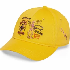 Grimey Gorra "Destroy All Fear" Curved Visor Cap - Yellow | Fall 21 New