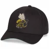 Grimey Gorra "Hive Raw Honey" Curved Visor Snapback - Black | Fall 22 New