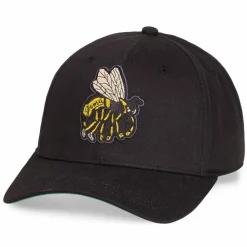 Grimey Gorra "Hive Raw Honey" Curved Visor Snapback - Black | Fall 22 New