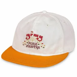 Grimey Gorra "Lust Mantra" Curved Visor Cap - White | Fall 22 Best Sale