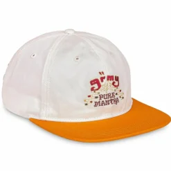 Grimey Gorra "Lust Mantra" Curved Visor Cap - White | Fall 22 Best Sale
