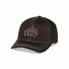 Grimey Gorra Melted Stone Curved Visor Snapback - Black | Fw23 Fashion