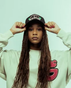 Grimey Gorra Nablus Curved Visor - Black | Fw23 Sale