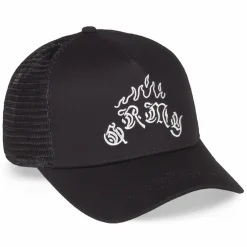 Grimey Gorra Trucker Fire Route - Black | Spring 23 Shop