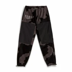Grimey Back At You All Over Print Polar Fleece Track Pants - Black Store