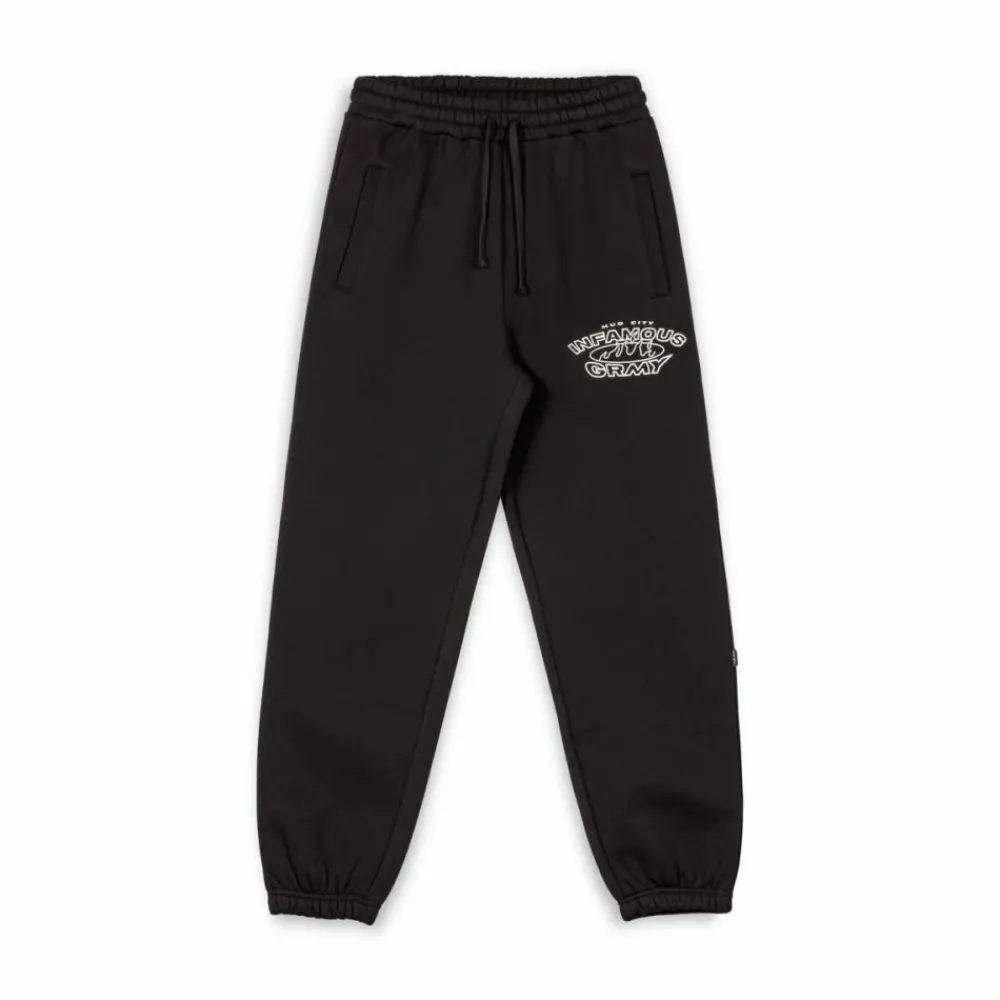 Grimey Madrid The Connoisseur Heavyweight Sweatpants Black | Fw23 Best