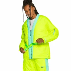 Grimey Kimono Chica Mysterious Vibes Fw19 Fluor Yellow Outlet