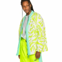 Grimey Kimono Chica Mysterious Vibes Fw19 Fluor Yellow Outlet
