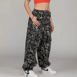 Grimey Pantalon Chandal Chica The Toughest - Black | Spring 23 Hot