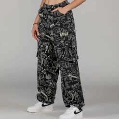 Grimey Pantalon Chandal Chica The Toughest - Black | Spring 23 Hot