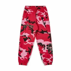 Grimey Pantalon Chandal All Over Print Tusker Temple - Red | Fw23 Outlet