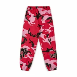 Grimey Pantalon Chandal All Over Print Tusker Temple - Red | Fw23 Outlet