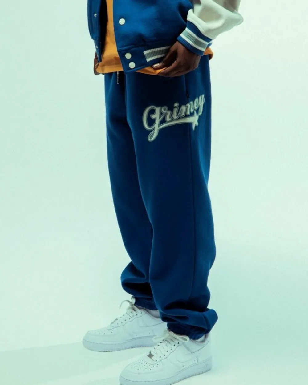 Grimey Pantalon Chandal Madrid Heavyweight - Navy | Fw23 Outlet