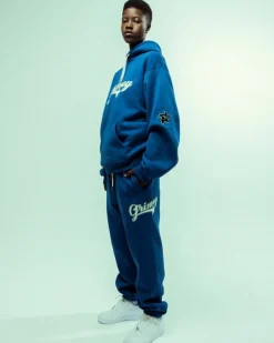 Grimey Pantalon Chandal Madrid Heavyweight - Navy | Fw23 Outlet