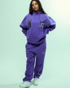 Grimey Pantalon Chandal Nablus - Purple | Fw23 Online