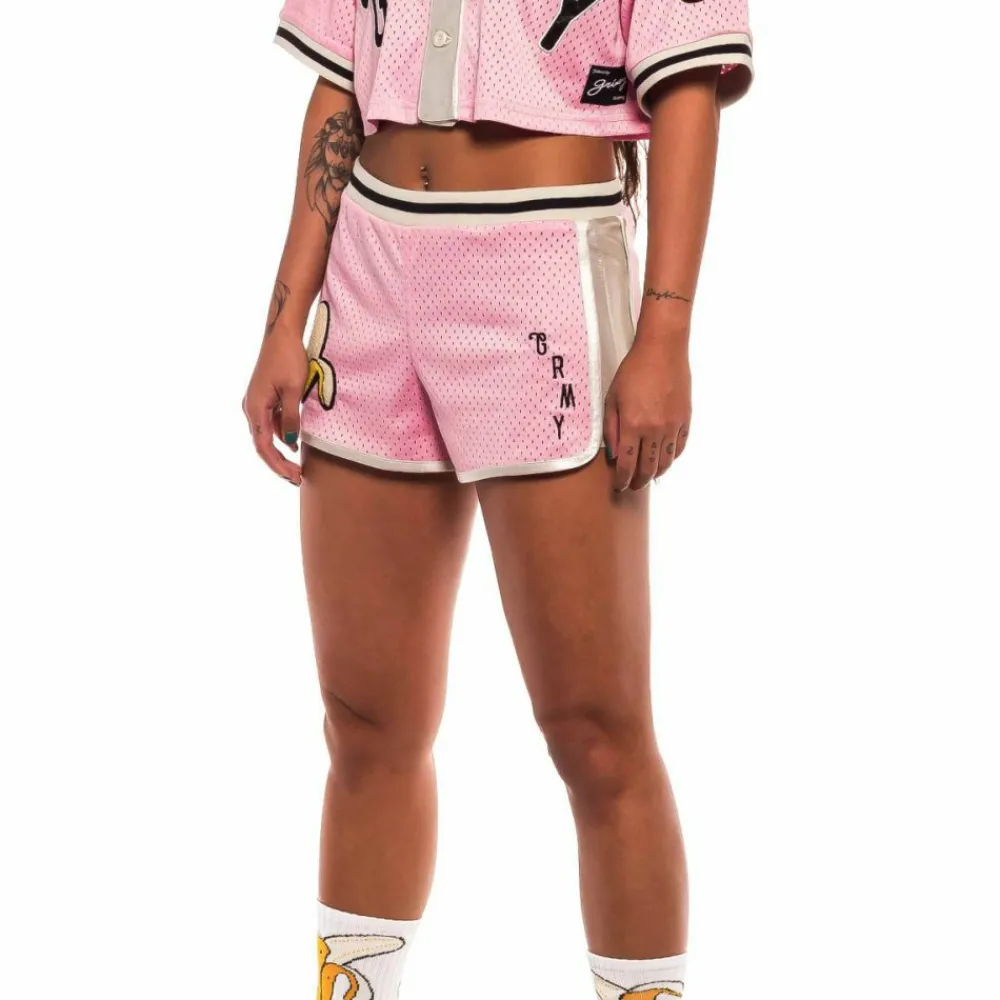 Grimey Pantalon Corto De Chica "Jungle Punch" - Pink| Spring 22 Best Sale