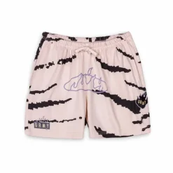 Grimey Pantalon Corto Cloven Tongues All Over Print - Cream | Summer 23 Store