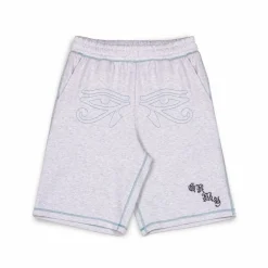 Grimey Pantalon Corto Fire Route - Sport Grey | Spring 23 Fashion