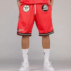 Grimey Pantalon Corto The Clout - Red | Spring 23 Fashion