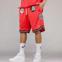 Grimey Pantalon Corto The Clout - Red | Spring 23 Fashion