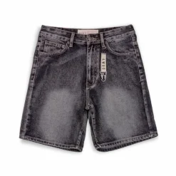 Grimey Pantalon Corto The Toughest - Washed Black | Spring 23 Cheap