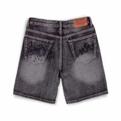 Grimey Pantalon Corto The Toughest - Washed Black | Spring 23 Cheap